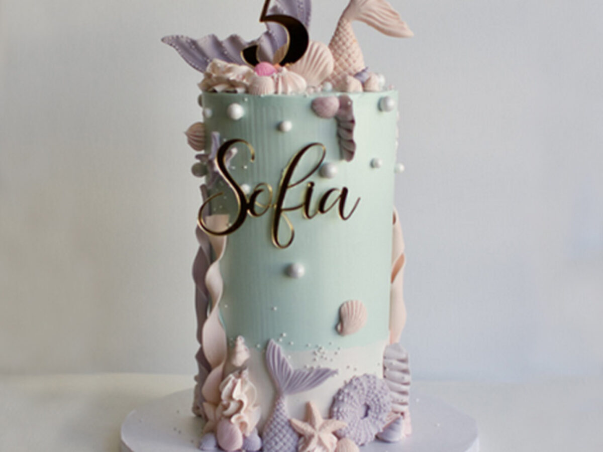 Dreamy Mermaid Cake | Birthday Cakes for Girls - Kukkr Cakes Online